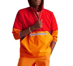 Chaqueta cortavientos personalizada al por mayor, chaqueta de nailon transpirable de talla grande, chaqueta cortavientos con logotipos personalizados - Product Image 1