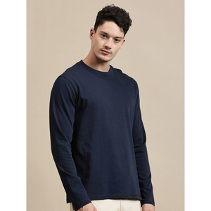 Camisetas de Manga Larga para Hombre, de Secado Rápido, Transpirables, Personalizadas, Corte Holgado, Estilo Deportivo Informal, Cuello Redondo, Ropa Urbana OEM, Nueva Llegada - Product Image 1