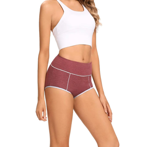 Braguitas de algodón de cintura baja para mujer, de punto, con control de abdomen, invisibles, tallas grandes, cómodas, ajuste suave, bordadas - Product Image 1