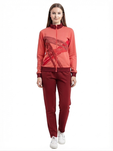 Women's Sports Tracksuit Set Breathable Long Sleeve Zip Jacket with Relaxed Fit Athletic Pants - Product Image 3