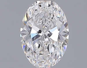 Diamante CVD de 1.04 quilates, corte brillante ovalado, color blanco D, claridad VVS1, corte excelente, para la elaboración de joyas. - Product Image 1