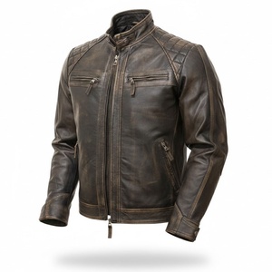 Nouvelle arrivée : veste bomber en cuir pour homme, haute qualité, produit très vendu, en vente au prix de gros - Product Image 1