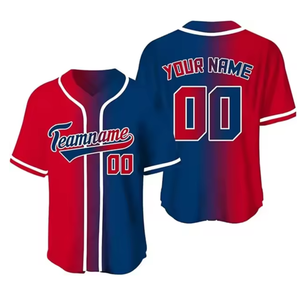 Maillots de baseball pour hommes en tricot durable à motif Lion rugissant, en poly double maille respirant et anti-humidité, vente en gros (120) - Product Image 2