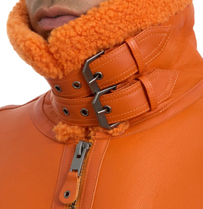 Chaqueta de Cuero Clásica Personalizada Glory, Hecha con Cuero Genuino de Primera Calidad, Estilo Vintage Moderno para Unisex, Ropa Urbana - Product Image 4