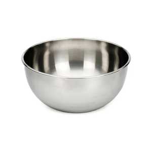 Stainless Steel Mixing Bowl <b>Salad</b> Serving <b>Tool</b> with Wavy Rim 304 Grade Dishwasher & Oven Safe Kitchen Utensil - Product Image 1