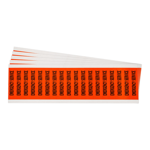 Étiquettes pour conduites et câbles électriques Brady, étiquettes adhésives durables - Product Image 2