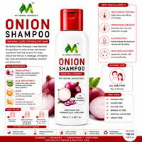 Sampo Bawang Merah Alami dengan Minyak Habbatussauda, Hibiscus, dan Protein Herbal untuk Mengontrol Kerontokan Rambut, Menutrisi Kulit Kepala, Ekstrak Tumbuhan