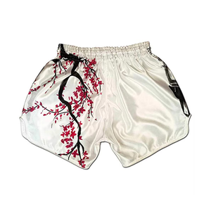 Shorts de Muay Thai d'inspiration japonaise, sublimés, pour le kickboxing, vêtements professionnels, shorts personnalisés - Product Image 2