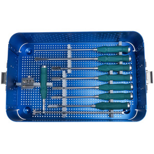 Ensemble d'instruments orthopédiques lombaires en titane de haute qualité pour les procédures d'implantation vertébrale, certifié CE - Product Image 3