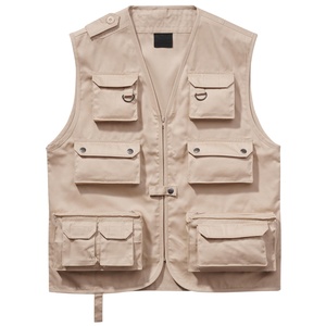Vente en gros vêtements de travail de chasse respirants multi-poches gilets de gilet légers à la mode - Product Image 1