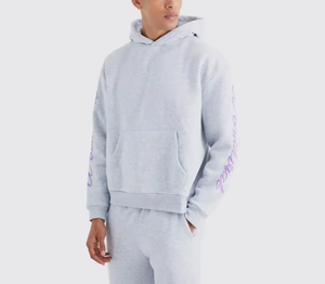 Conjunto Deportivo de Hombre con Sudadera con Paneles Laterales, Conjunto Casual para Correr, Ropa Urbana de Dos Piezas, Logotipo Personalizado - Product Image 2