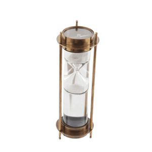 Classic Brass Sand <b>Timer</b> Elegant Handmade Hourglass Decorative Home Office Table Display Premium Gift Collection - Product Image 3