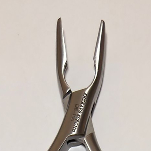 เครื่องมือแพทย์ Mead Bone Nasal Rongeur ขนาด 17 ซม. ปลายโค้ง 5 มม. สำหรับหู คอ จมูก ผลิตจากสแตนเลสคุณภาพสูง สินค้าใหม่ Mead Bone Rounger - Product Image 2