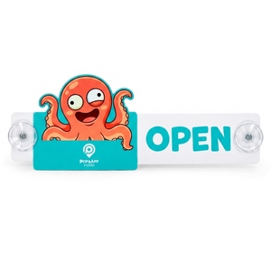 Panneau de signalisation coulissant en PVC braille éclairé, écologique et résistant à l'eau, pour les entrées d'hôtels, bureaux et restaurants - Product Image 4