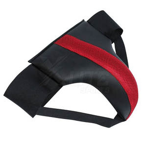 New Leather <b>Groin</b> <b>Guard</b> with Breathable Material Protective & Eco-Friendly for Boxing MMA Karate Sports Workouts - Product Image 2