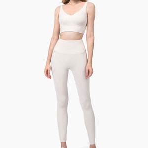 Conjunto de yoga deportivo para mujer, conjunto de yoga sin costuras para mujer, ropa deportiva para mujer, conjunto de yoga - Product Image 1