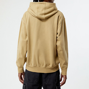 Sweat à capuche unisexe surdimensionné en polaire épaisse de haute qualité pour homme, personnalisable avec logo imprimé en 3D en relief - Product Image 2