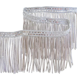 Última Novedad: Flecos de Alambre Metálico Plateado de 7CM, Tela Metálica Dorada y Plateada Ligera para Decoración de Cortinas y Prendas - Product Image 5