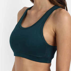 Soutien-gorge de sport à sublimation avec impression de logo personnalisée, nouveau design, dernière mode, élastique, impression par sublimation. - Product Image 2