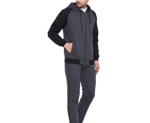Survêtements de sport décontractés pour hommes, à fermeture éclair intégrale, personnalisables, pour la course et les sports d'hiver – Vente en gros - Product Image 1