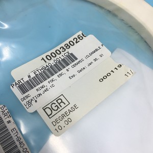 ESCA ETH940-0011CX Ring Focus, ESC, 8" Ceramic - อุปกรณ์และอะไหล่เซมิคอนดักเตอร์ระดับโลกที่เชื่อถือได้ - Product Image 6