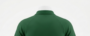 Men's Dark Green Polo <b>Shirt</b> Short Sleeve Turn-down <b>Collar</b> Regular Fit 100% Cotton Solid Color All Seasons - Product Image 5