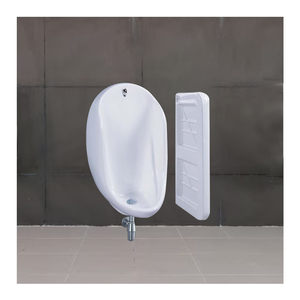 Meilleures ventes d'appareils sanitaires Urinoir de salle de bain mural moderne en céramique à prix raisonnable avec capteur Design élégant - Product Image 1