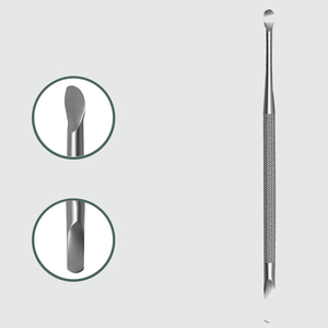 Pousse-cuticules professionnel en acier inoxydable de qualité supérieure, double extrémité, outil de manucure, accessoire de soin des ongles - Product Image 3