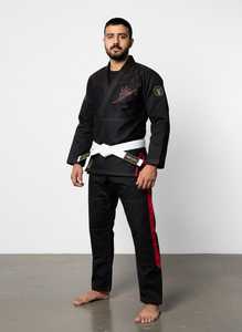 ชุดยูนิเซ็กซ์พรีเมียมผ้าฝ้ายสำหรับบราซิลเลียนยิวยิตสู  ชุดยูนิฟอร์ม BJJ แบบสั่งทำพิเศษ พร้อมบริการ OEM/ODM สำหรับขายส่งชุดศิลปะการต่อสู้ - Product Image 3