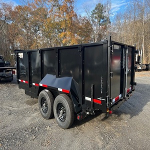 Single Dump <b>Trailer</b> 10 Ton <b>Farm</b> <b>Trailers</b> Motor Operated Gear Driven Agricultural Hauling High Productivity 3-Year Warranty - Product Image 5