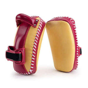 Pads thaïlandais en cuir personnalisés de haute qualité avec design sur mesure, équipement d'entraînement écologique et durable pour la boxe - Product Image 1