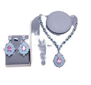 Lightweight Handcrafted Alloy Zircon Silver Plated Vintage Jewelry Set New Arrival Women's Engagement Wedding Anniversary Party - Product Image 1