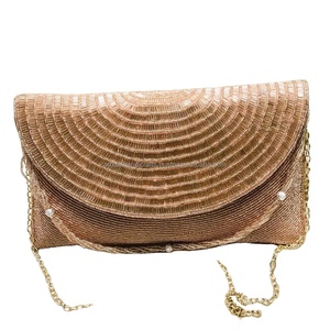 Bolso de mano bordado hecho a mano étnico con estilo único bolso de mano étnico de estilo étnico para mujer de artesanías de lujo - Product Image 6