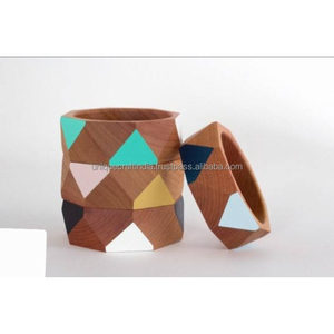 Brazaletes de Madera con Acabado Liso, Ecológicos y Sostenibles, Superficie Pulida, Joyería Bohemia para Mujer, Artesanía en Madera - Product Image 2
