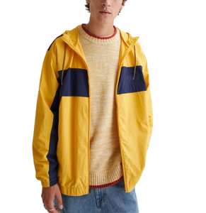 Custom Logo Lightweight Nylon Windbreaker <b>Jacket</b> <b>For</b> <b>Men</b> Color Block Hooded Zip Up Outdoor Sports Training Track <b>Jacket</b> - Product Image 6