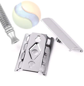 Nouveau rasoir de sécurité personnel à double tranchant en acier inoxydable de haute qualité avec lame remplaçable - Product Image 4
