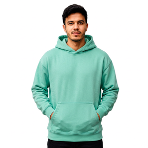 Sudadera con Capucha Gráfica de Invierno 100% Algodón para Hombre, Estilo Urbano, Venta al por Mayor, Marca Privada, Ropa OEM con Diseño de Bolsillo - Product Image 3