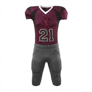 Ensemble d'uniformes sportifs sur mesure unisexe pour le football américain, pour adultes et enfants, taille plus, design respirant - Product Image 1