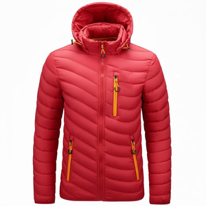 Fabricante de Chaquetas de Invierno Personalizadas, Chaqueta Acolchada con Capucha y Logotipo Personalizado para Marcas de Ropa Urbana - Product Image 3