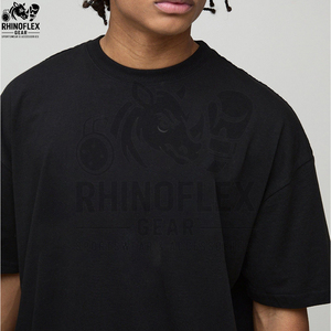 เสื้อเจอร์ซีย์ทรงบ็อกซี่ฟิตสำหรับผู้ชาย ผ้าฝ้าย 100% เสื้อเจอร์ซีย์ทรงบ็อกซี่ฟิตแบบโอเวอร์ไซส์ เสื้อเจอร์ซีย์ทรงบ็อกซี่ฟิตสำหรับเล่นกีฬาสำหรับผู้ชาย - Product Image 2