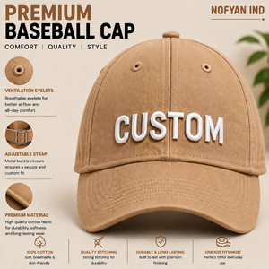Gorras de Béisbol de Primera Calidad 100% Algodón, Gorras de Béisbol Personalizadas para Equipos, Etiquetas Privadas, Gorras de Equipo con Diseño de Logotipo Bordado Personalizado - Product Image 1