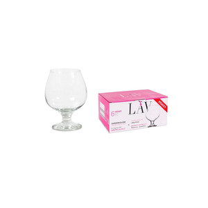 Set di 6 bicchieri da champagne LAV da 390 ml, in vetro senza piombo - Product Image 2
