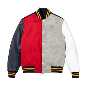 Chaqueta Bomber Varsity Personalizada para Hombre, de Pana, Poliéster y Algodón, Invierno, Casual, Impermeable, Resistente al Viento, Servicio OEM - Product Image 1