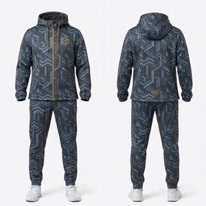 Chándal Deportivo Softshell con Capucha y Cremallera, Chaqueta y Pantalón para Equipos de Animación y Baile, Uniforme Personalizado con Logotipo, Entrenamiento OEM - Product Image 1