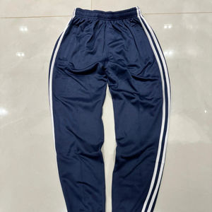 Pantalon de survêtement vierge de haute qualité en coton épais pour homme, coupe droite, personnalisable - Product Image 1