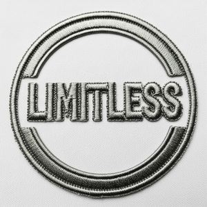 Patch brodé thermocollant rond personnalisé en tissu, motif Urban Chaos avec lettrage vert, pour vêtements, vestes, sacs et décoration, vente en gros - Product Image 5