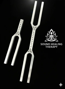 Diapasón para terapia de vibración 440Hz, juego de diapasones gigantes profesionales para terapia de sonido - Product Image 2