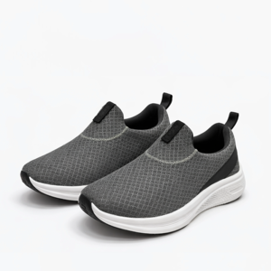 รองเท้าผ้าใบแบบสวมตาข่ายน้ำหนักเบาสำหรับผู้ชาย รองเท้าวิ่งลำลองที่สวมใส่สบาย - Product Image 2