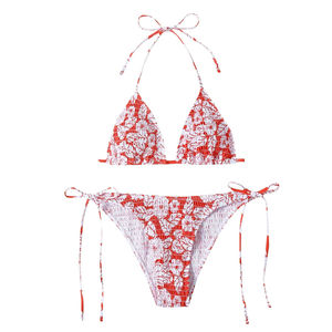 Conjunto de Bikini Personalizado para Mujer, Traje de Baño Sexy de Dos Piezas, Proveedor de Ropa de Playa - Product Image 1