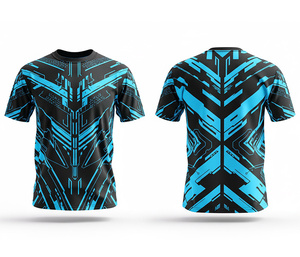 เสื้อยืดพิมพ์ลายโลโก้ตามสั่งสำหรับผู้ชาย ชุดทีมกีฬา |   ไซส์ผู้ชาย ผู้หญิง และเยาวชน |   ชุดกีฬาฝึกซ้อมน้ำหนักเบา แห้งเร็ว - Product Image 4
